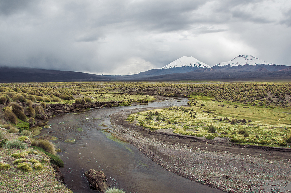 Les volcans jumeaux